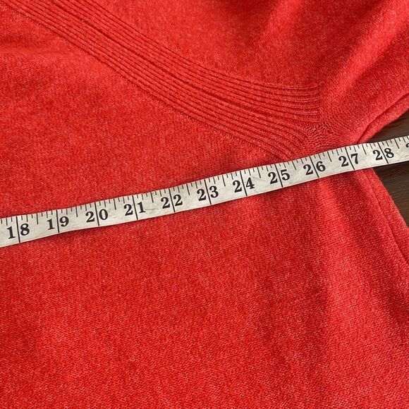 NWT Lane Bryant Women's Red Cowl Neck Soft Pullover Tunic Sweater Size 26/28 - Picture 8 of 10